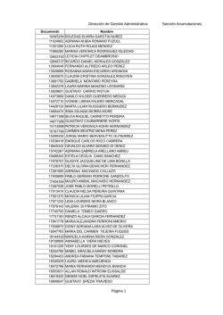 Pendiente Acumulaci&oacute;n