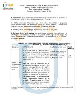 Escuela de Ciencias Sociales Artes y Humanidades 400002