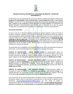 El IESS solicita a las y los postulantes del concurso de m&eacute;ritos y