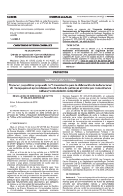 agricultura y riego - Peruana