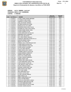 enfermer&iacute;a - Universidad Veracruzana
