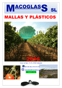 mallas y pl&aacute;sticos