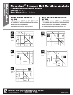 Disneyland&reg; Avengers Half Marathon, Anaheim