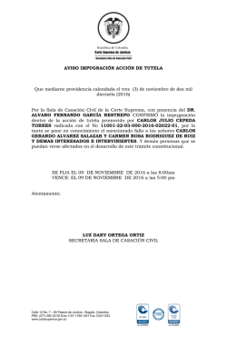(3) de noviembre de dos mil diecis&eacute;is (2016) P