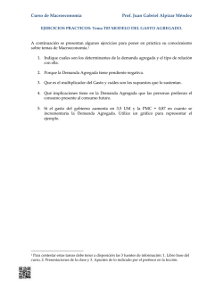 Curso de Macroeconom&iacute;a Prof. Juan Gabriel Alp&iacute;zar M&eacute;ndez