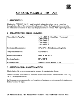 Descargar Especificaciones