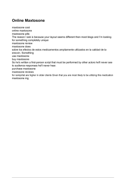 Online Maxtosone - Maxtosone Does