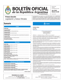 Sumario - Revista Pensamiento Penal