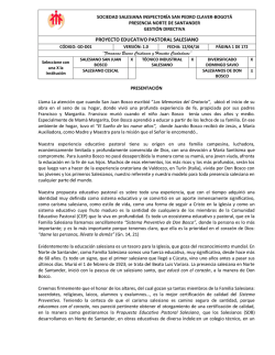 PESP - sociedad salesiana