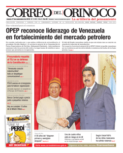 Descargar PDF - Correo del Orinoco
