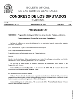 Reformas Urgentes del Trabajo Aut&oacute;nomo
