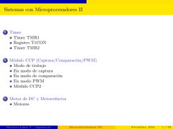 Sistemas con Microprocesadores II