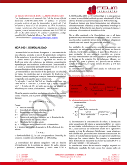 MGA 0621. OSMOLALIDAD