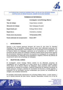 la fundacion charles darwin