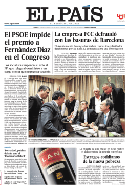 El PSOE impide el premio a Fern&aacute;ndez D&iacute;az en el