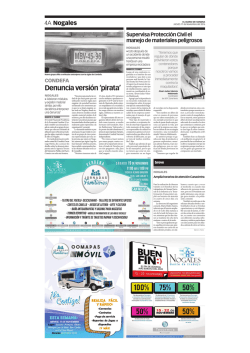 Denuncia versi&oacute;n `pirata`