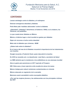 CONTENIDO - Fundaci&oacute;n Mexicana para la Salud AC