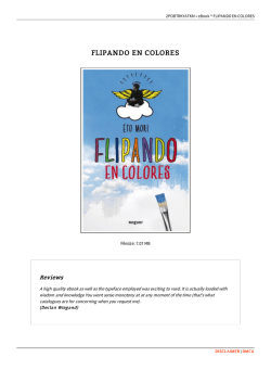PDF > FLIPANDO EN COLORES