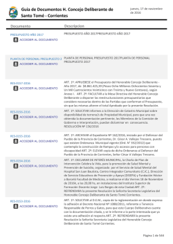 Santo Tom&eacute; - Corrientes - HCD Santo Tom&eacute;