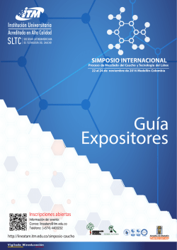 Consultar m&aacute;s Conferencistas - L&iacute;nea de Investigaci&oacute;n: TAM