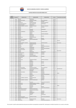 GRUPO DE ADMISIONES, REGISTRO Y CONTROL ACAD&Eacute;MICO