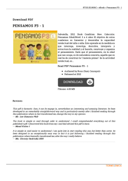 Get Doc # Pensamos P3 - 1