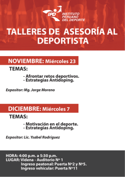 Informaci&oacute;n Talleres.ai