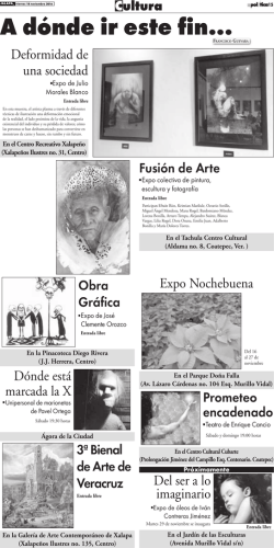 Cultura Deformidad de una sociedad Fusi&oacute;n de Arte Obra Gr&aacute;fica