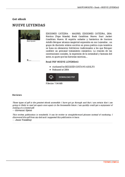 eBook / NUEVE LEYENDAS