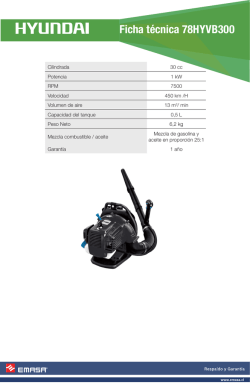 Ficha t&eacute;cnica 78HYVB300