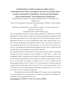 ENVIRONMENTAL IMPLICATIONS OF ADDING METAL