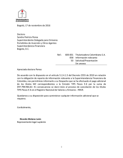 anexo - Superintendencia Financiera de Colombia