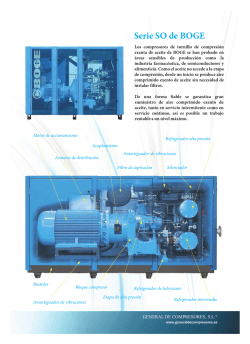 Serie SO - General de Compresores