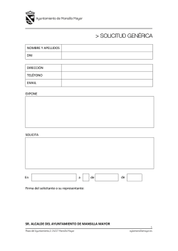 F_Socitud Gen&eacute;rica - Ayuntamiento de Mansilla Mayor