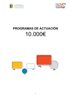 Programas de actuaci&oacute;n - Ayuntamiento de Alhama de Murcia