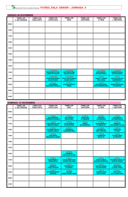 sabado 26 noviembre domingo 27 noviembre