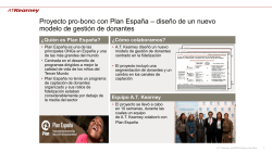 Proyecto pro-bono con Plan Espa&ntilde;a