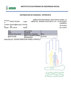instituto ecuatoriano de seguridad social