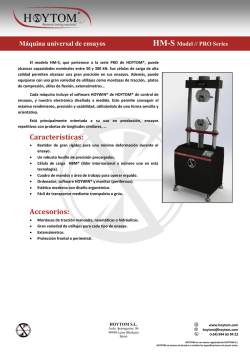 Caracter&iacute;sticas: Accesorios: