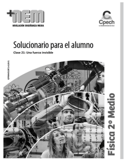 Clase 21 Solucionario Segundo Medio MAS NEM