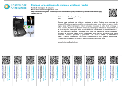 Equipos para espionaje de celulares, whatsapp