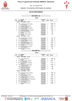 Previa V Liga Escolar-Federada ABANCA
