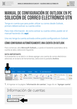 Soluci&oacute;n de correo electr&oacute;nico UTN - AdminWeb