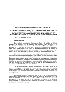 resoluci&oacute;n de superintendencia n&ordm; 305