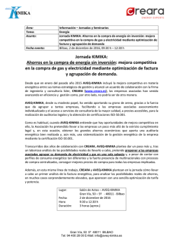 Jornada KIMIKA - AVEQ