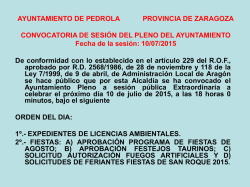 Diapositiva 1 - Ayuntamiento de Pedrola