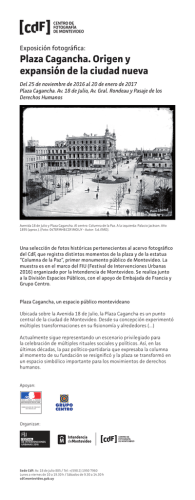 Plaza Cagancha. Origen y expansi&oacute;n de la ciudad nueva