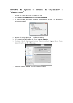 Manual migracion correos