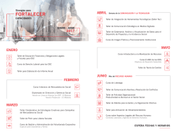 Conoce los Talleres, Cursos y Diplomados 2017