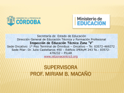 Diapositiva 1 - DGETyFP - INSPECCION TECNICA